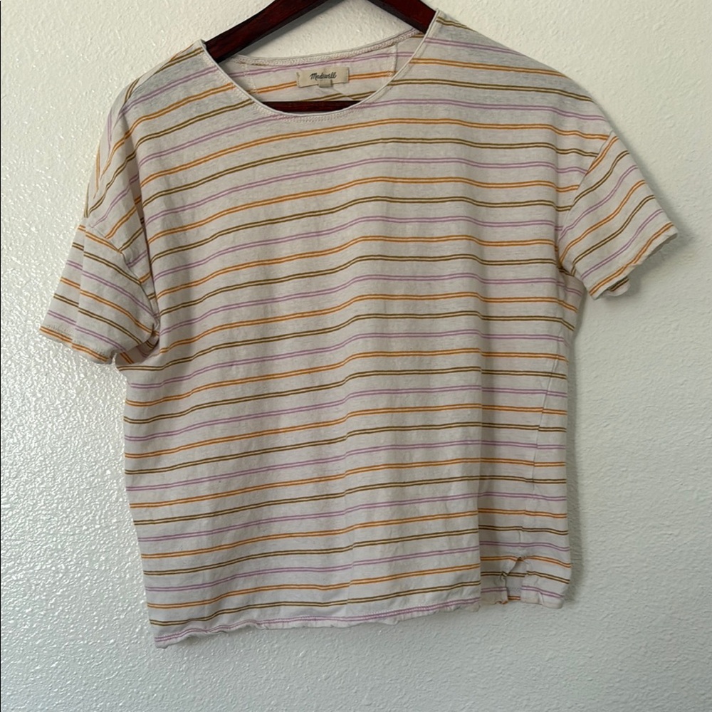 Madewell Multicolor Striped Tee